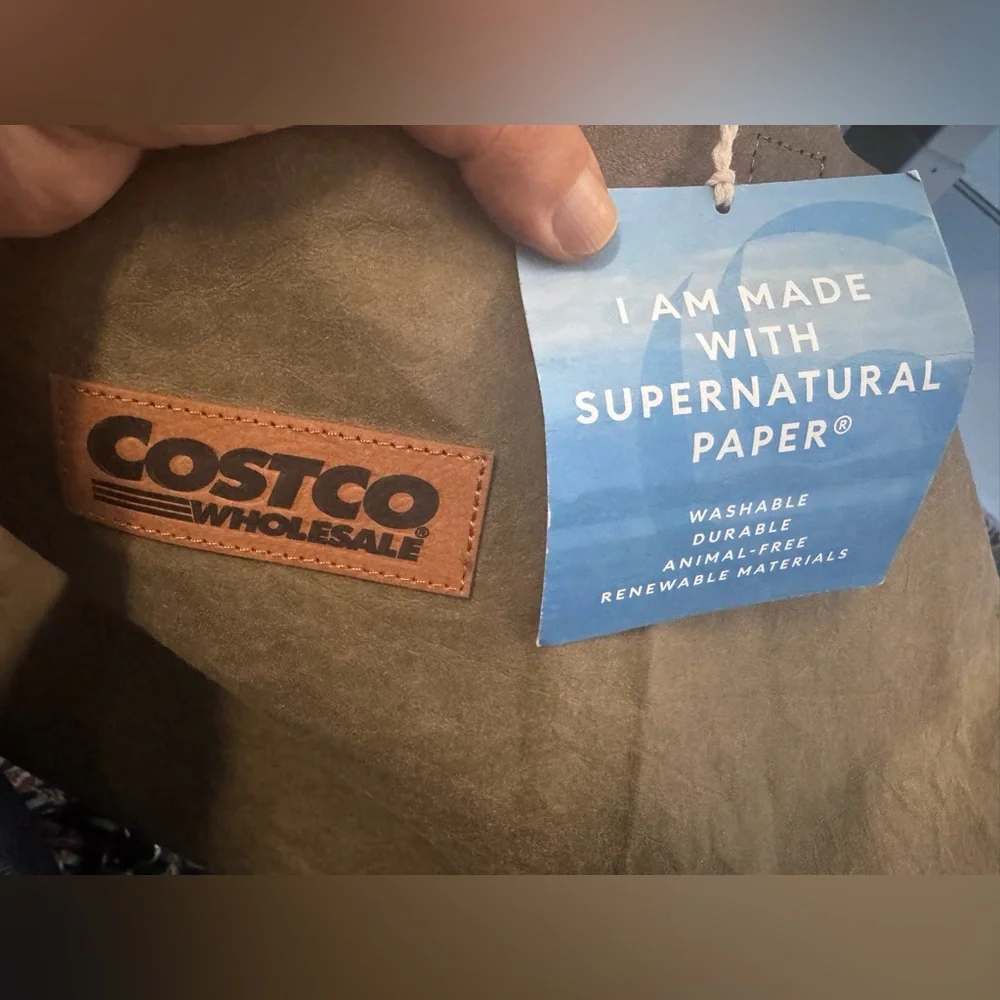 Olive Green Women's Tote Bag - Supernatural Paper - Picture 1 of 5